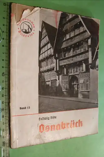 tolles altes Heft - Ziehbrunnen Bildreihe Band 13 - Osnabrück - 30er Jahre ? 