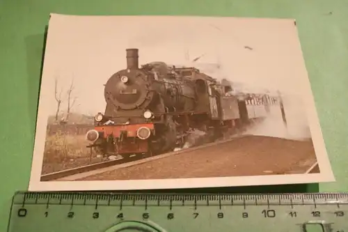 tolles altes Foto - Personenzug - Dampflok - Lokomotive - 70-80er Jahre
