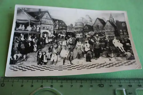tolle alte Karte - Spielzeugmuseum Sonneberg - Thüringer Kirmes - 