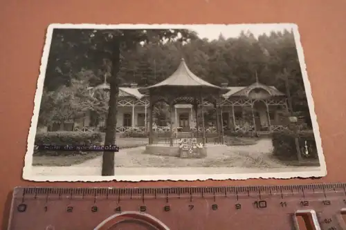 tolles altes Foto - Pagode ? Gebäude - KLV Lager  Elipatak 1942 Ungarn