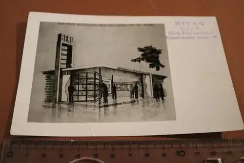 tolle alte Karte - Berubau - HIVAG - Düsseldorf - 1949 