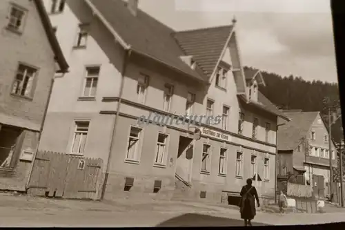 drei tolle alte Negative - Gasthaus zur Krone - 30-40er Jahre - Ort ???