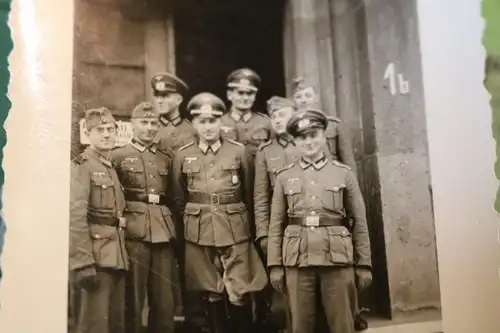 tolles altes Foto - Gruppenfoto einiger Soldaten