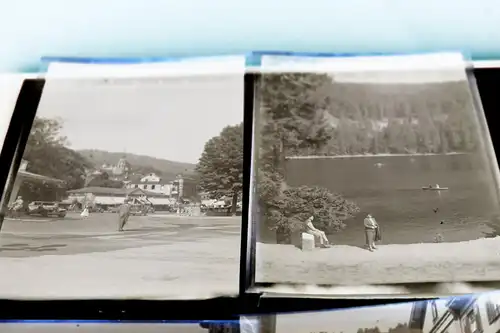 13 tolle alte Negative - Bad Wildbad - 1935 - Gebäude, Geschäfte , Landschaft