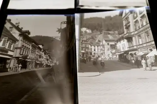 13 tolle alte Negative - Bad Wildbad - 1935 - Gebäude, Geschäfte , Landschaft