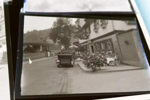 13 tolle alte Negative - Bad Wildbad - 1935 - Gebäude, Geschäfte , Landschaft