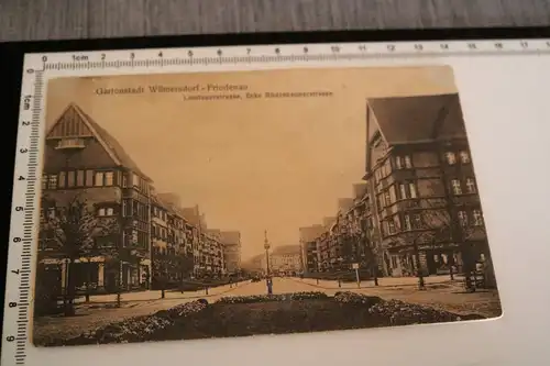 tolle alte Karte - Gartenstadt Wilmersdorf - Friedenau  1910-20 ??