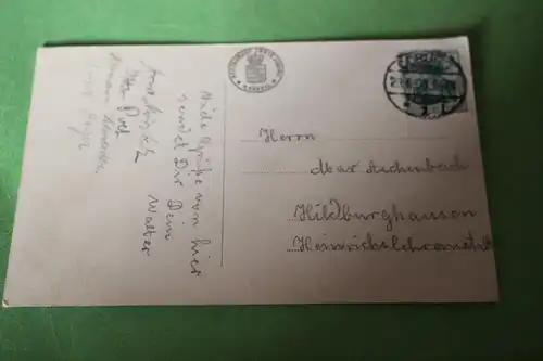 tolle alte Karte - Gruss von der Veste Coburg 1908