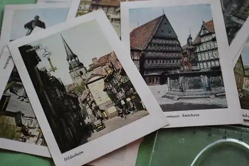 tolle alte Bildermappe ?? Deutschland im farbigen Bild - Heldge Fotos 50 Stk.