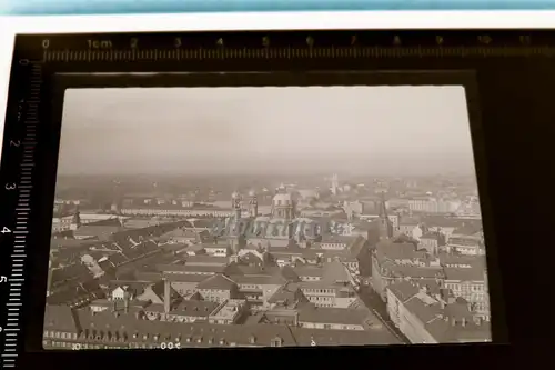 tolles altes Negativ -  Stadtansicht - München 