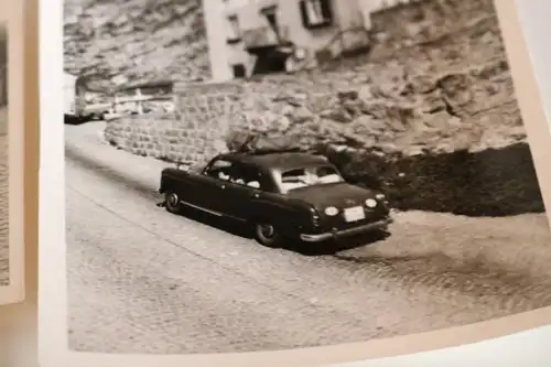 drei tolle alte Fotos - vers. Oldtimer - 50-60er Jahre