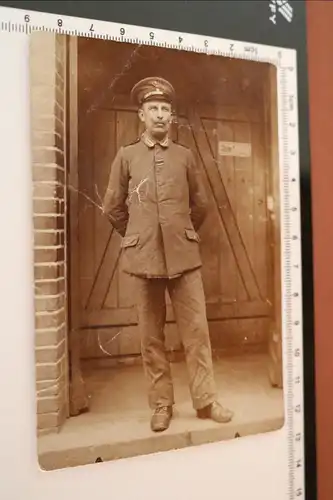 tolles altes Foto - Portrait eines Soldaten  Stube 5  ?