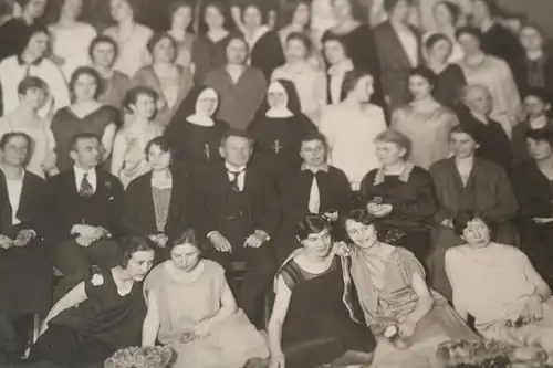 tolles altes Foto - Klosterschule ? Mädchenschule ?? Nonnen - Karlsruhe 1927