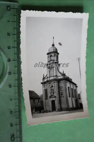 tolles altes Foto - Kirche zu Reinbach -  30-50er Jahre ?