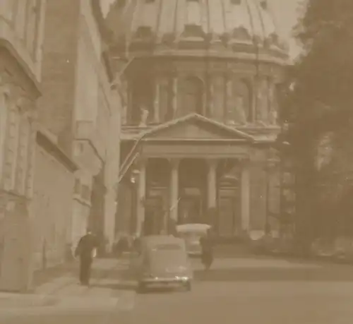 tolles altes Negativ - Bauwerk . Kuppel , Kirche - Ort ??? 50-60er Jahre