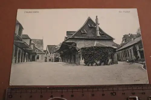 tolle alte Karte aus Braunschweig - Packhof -  1900-1910 ???