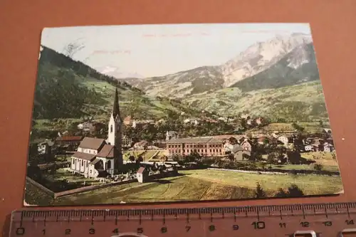 tolle alte Karte  Gruss aus Landeck Tirol  - 1908 