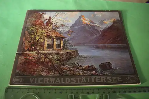 tolles altes  Souvenir-Ambum mit 40 Ansichten Vierwaldstättersee  20er Jahre ???