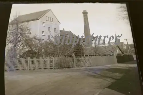 vier tolle alte Glasnegative - Fürstlichen Dampfmühle Bückeburg - 1890-1910 ???