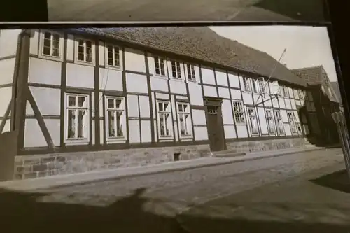 vier tolle alte Glasnegative - Fürstlichen Dampfmühle Bückeburg - 1890-1910 ???