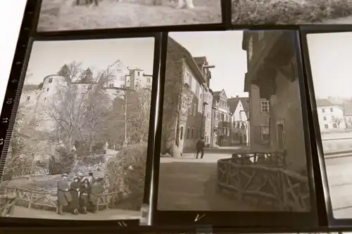 28 tolle alte Negative - Stadtansichten - Stadt - Denkmal - Ort ??? 30-40er Jahr