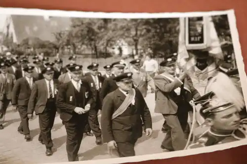 vier  tolle alte Fotos - Festumzug - Gunzenhausen ?  30-40er Jahre ?