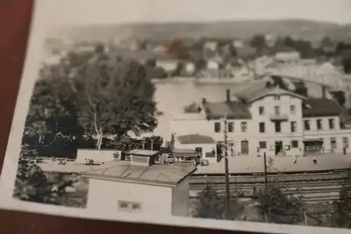 tolles altes Foto - Mir unbekannter Bahnhof - 30-50er Jahre ???