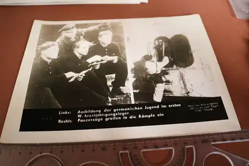 tolles Foto - Aushangfoto Kino ? Kriegsfilm ?    50-60er Jahre ???