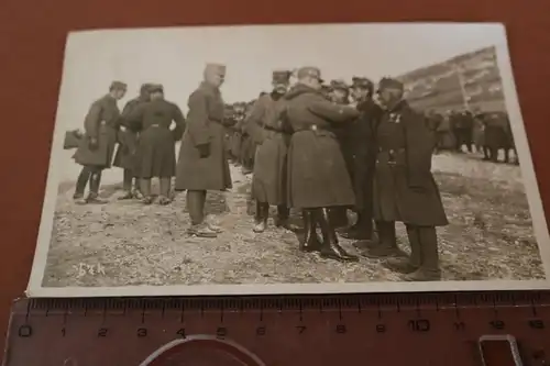 tolles alte Foto - Ordensverleihung durch Generalmajor Jounowsky ? 67. Division