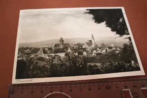 tolle alte Karte - Gesamtansicht  Donauwörth  1934