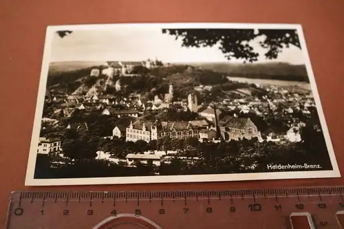 tolle alte Karte - Gesamtansicht Heidenheim-Brenz  1936