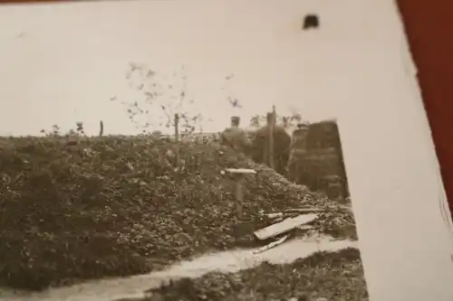 tolles altes Foto - Unterstand - Zweibrücken ? 1917