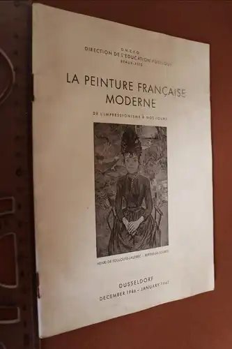 interessantes altes Heft - Gemäldeausstellung in Düsseldorf, 1946-47
