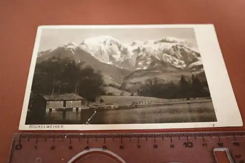 tolle alte Karte - Böckelweiher -  Berge  - 1900-1910 ???