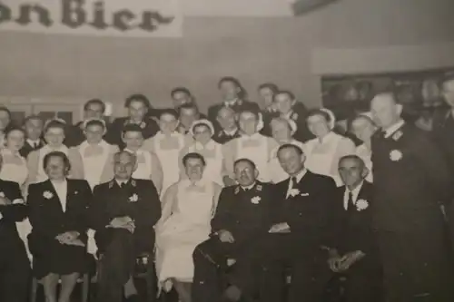 tolles altes Gruppenfoto Krankenschwester und Sanitäter bei der Union Brauerei