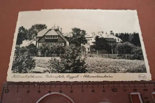 tolle alte Karte -  Schwesternheim - Bärenfels, Erzgebirge -  40er  Jahre 