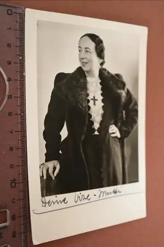 tolles altes Foto - Portait einer Frau - Töchterheim Grün-Weiss Blankenburg 1938