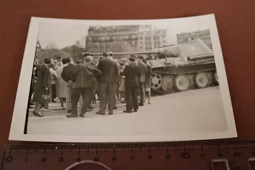 tolles altes Foto - Panzer V  Panther der Resistance Frankreich - 50-60er Jahre 