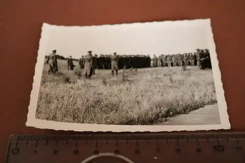 tolles altes Foto -  frühe Bundeswehr - Tarnanzüge - 50-60er Jahre ?