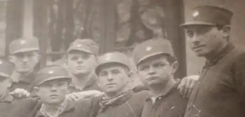 altes Foto -  Gruppe Soldaten - 20-40er Jahre