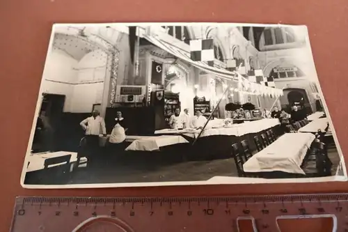 tolles altes Foto - Kölner Bahnhof  ??? - Innenansicht Restaurant  30er Jahre ??