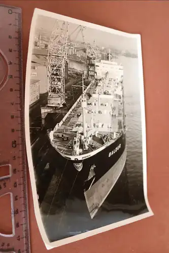 tolles altes  Foto - Frachtschiff - Baldur  60er Jahre