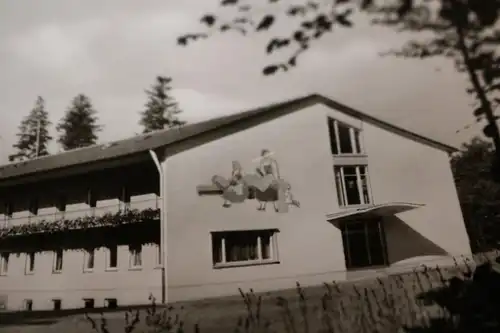 tolle alte Karte - Bayrische Bäuerinnenschule  Herrsching  - 1960