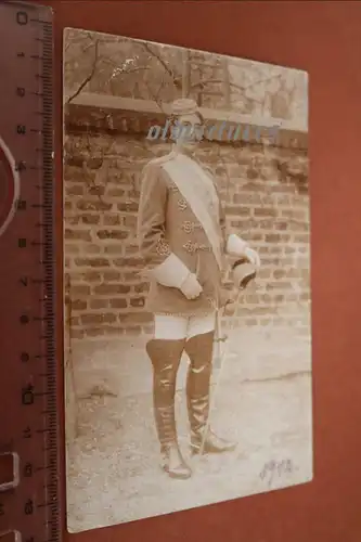 tolles altes Foto - Portrait eines Studenten , Burschenschaft - Bonn - 1911