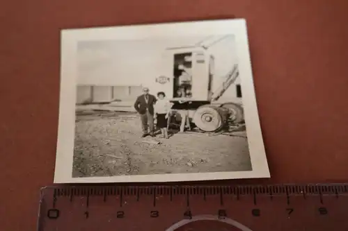 tolles altes Foto -  englischer Kran - Mobile Neal  Crane  - 60er Jahre 