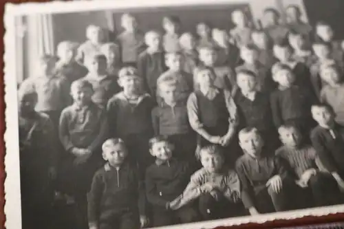tolles altes Foto - Schulklasse Knabenschule ? -  1920-30 ??? Ort ???