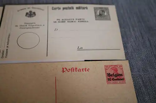 neun alte Postkarten - vers. Länder 1910-20 ???