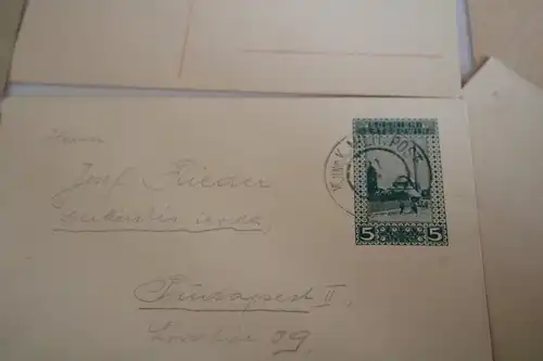 neun alte Postkarten - vers. Länder 1910-20 ???