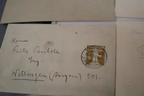 neun alte Postkarten - vers. Länder 1910-20 ???