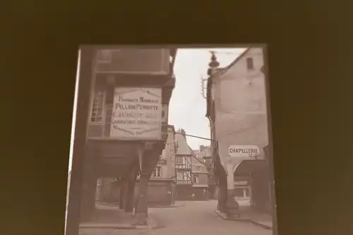 tolles altes Negativ - Apotheke Stadt  Dinan  Pellion Perrotte - 30-40er Jahre